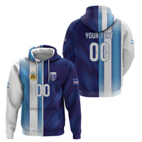 Custom Argentina Cabo Verde 2026 World Football Zip Hoodie Forever Pride