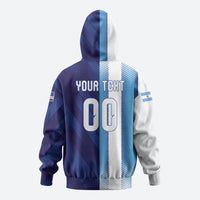 Custom Argentina Cabo Verde 2026 World Football Zip Hoodie Forever Pride