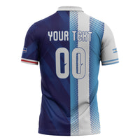 Custom Argentina Cabo Verde 2026 World Football Zipper Polo Shirt Forever Pride