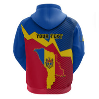 Personalised Moldova Independence Day Hoodie Coat of Arms Special Version - Wonder Print Shop