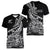 New Zealand Silver Fern Rugby Women V Neck T Shirt Aotearoa Kiwi Maori Black Version - Wonder Print Shop