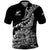 Custom New Zealand Silver Fern Rugby Polo Shirt Aotearoa Kiwi Maori Black Version - Wonder Print Shop