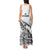 New Zealand Silver Fern Rugby Tank Maxi Dress Aotearoa Kiwi Maori White Version - Wonder Print Shop