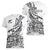 New Zealand Silver Fern Rugby Women V Neck T Shirt Aotearoa Kiwi Maori White Version - Wonder Print Shop