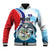 Personalized Belize Tarpon Fishing Baseball Jacket Belize Where the Silver King Reigns - Wonder Print Shop
