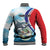 Personalized Belize Tarpon Fishing Baseball Jacket Belize Where the Silver King Reigns - Wonder Print Shop