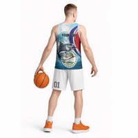 Personalized Belize Tarpon Fishing Basketball Jersey Belize Where the Silver King Reigns - Wonder Print Shop