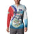 Personalized Belize Tarpon Fishing Button Sweatshirt Belize Where the Silver King Reigns - Wonder Print Shop