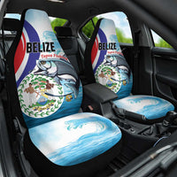 Belize Tarpon Fishing Car Seat Cover Belize Where the Silver King Reigns - Wonder Print Shop