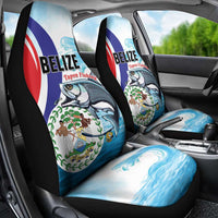 Belize Tarpon Fishing Car Seat Cover Belize Where the Silver King Reigns - Wonder Print Shop