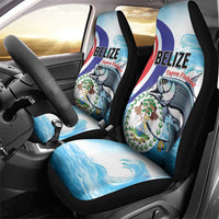 Belize Tarpon Fishing Car Seat Cover Belize Where the Silver King Reigns - Wonder Print Shop