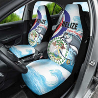 Belize Tarpon Fishing Car Seat Cover Belize Where the Silver King Reigns - Wonder Print Shop