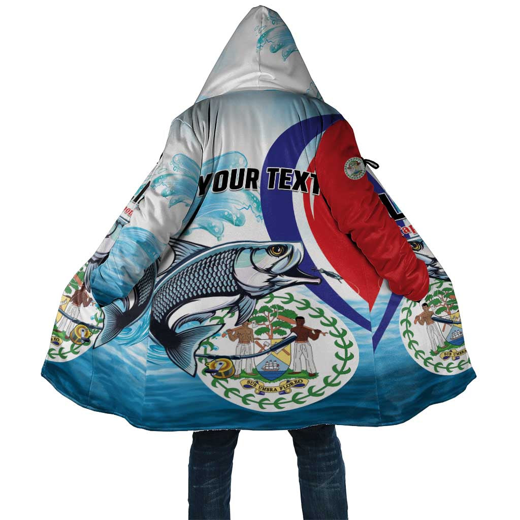 Personalized Belize Tarpon Fishing Cloak Belize Where the Silver King Reigns - Wonder Print Shop
