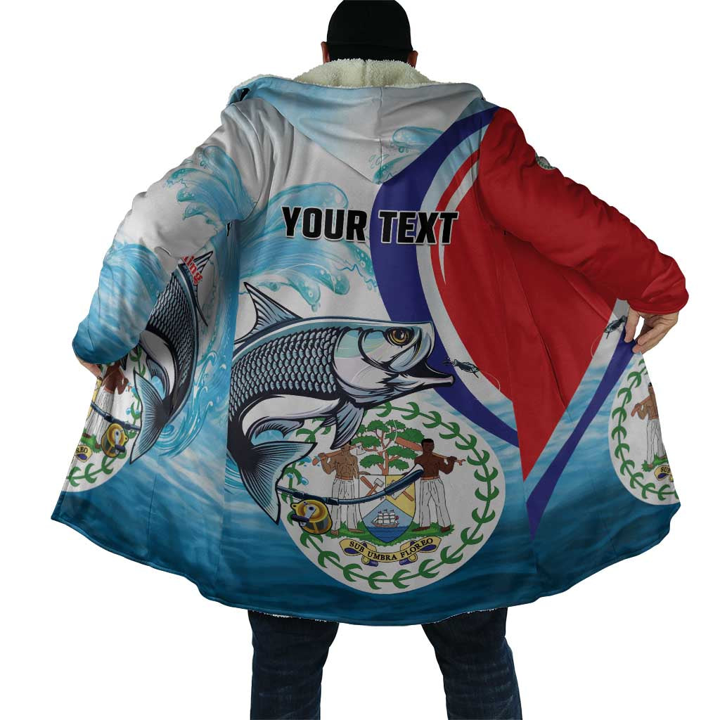 Personalized Belize Tarpon Fishing Cloak Belize Where the Silver King Reigns - Wonder Print Shop