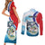 Personalized Belize Tarpon Fishing Couples Matching Short Sleeve Bodycon Dress and Long Sleeve Button Shirt Belize Where the Silver King Reigns - Wonder Print Shop