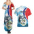 Personalized Belize Tarpon Fishing Couples Matching Summer Maxi Dress and Hawaiian Shirt Belize Where the Silver King Reigns - Wonder Print Shop