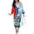 Personalized Belize Tarpon Fishing Family Matching Off The Shoulder Long Sleeve Dress and Hawaiian Shirt Belize Where the Silver King Reigns - Wonder Print Shop