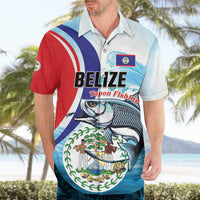 Personalized Belize Tarpon Fishing Hawaiian Shirt Belize Where the Silver King Reigns - Wonder Print Shop