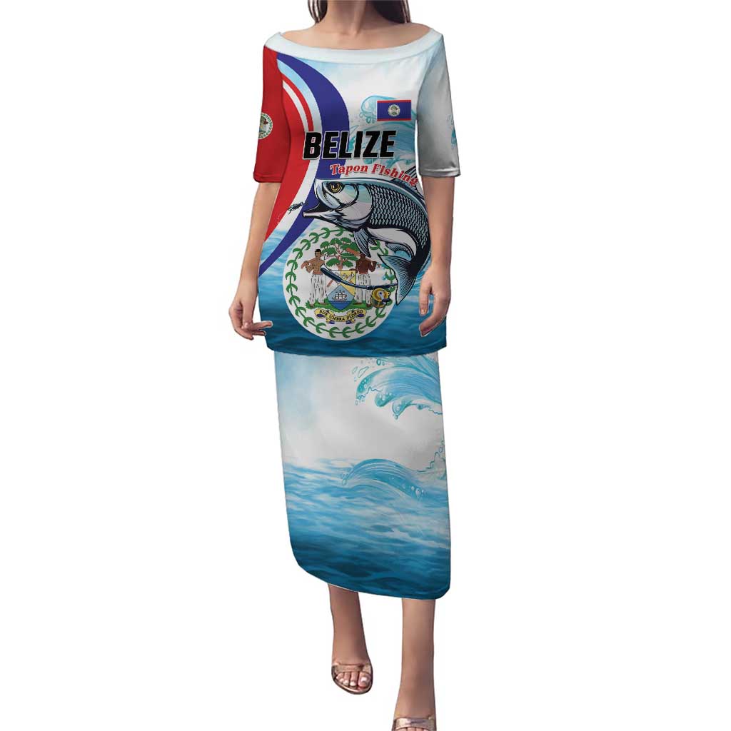 Personalized Belize Tarpon Fishing Puletasi Belize Where the Silver King Reigns - Wonder Print Shop
