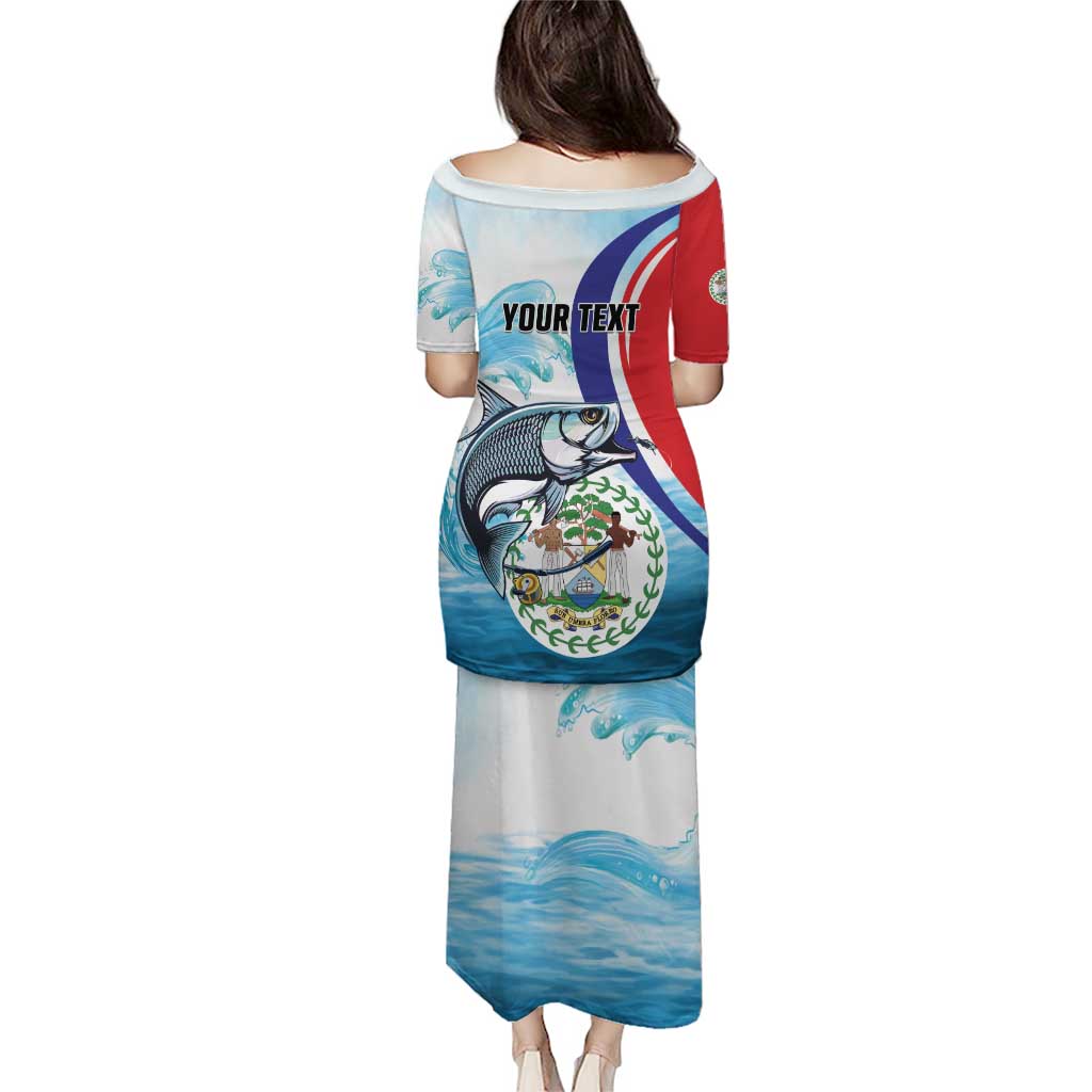 Personalized Belize Tarpon Fishing Puletasi Belize Where the Silver King Reigns - Wonder Print Shop