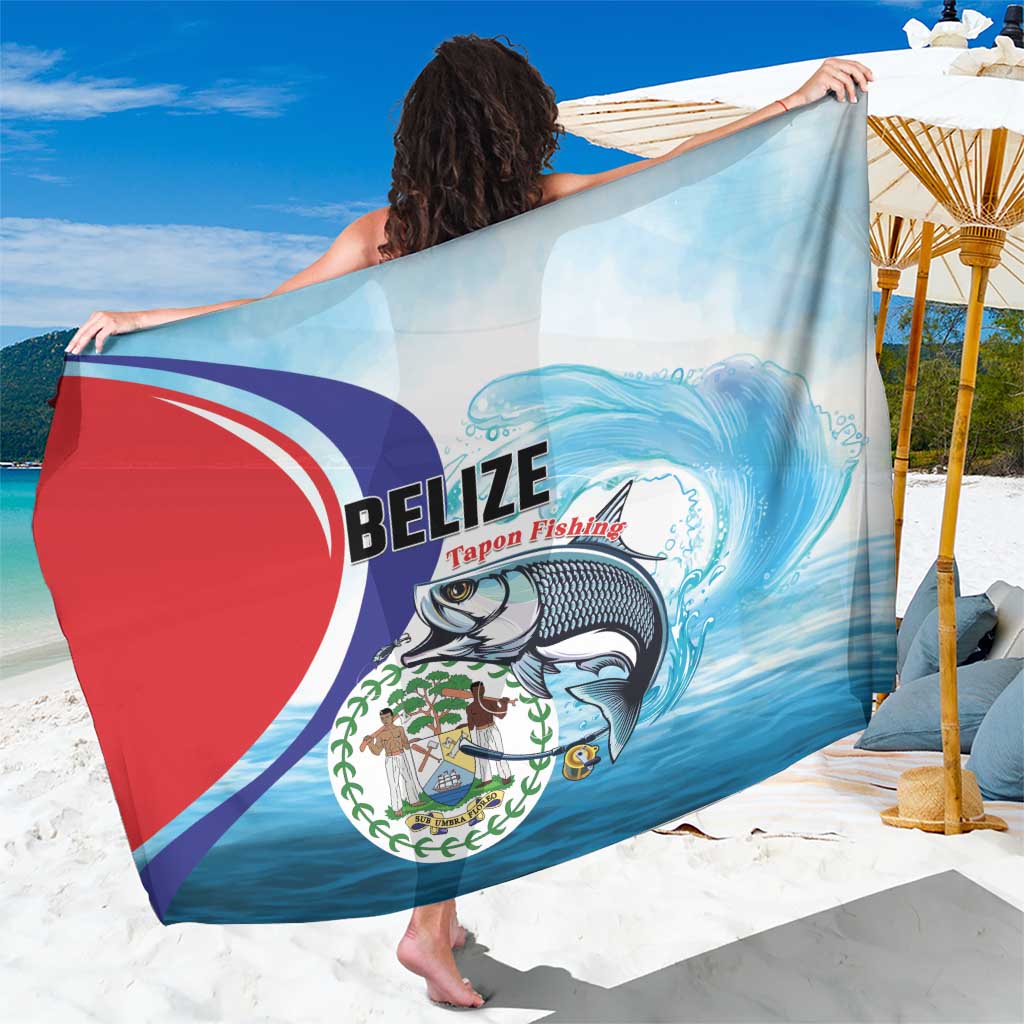 Belize Tarpon Fishing Sarong Belize Where the Silver King Reigns - Wonder Print Shop