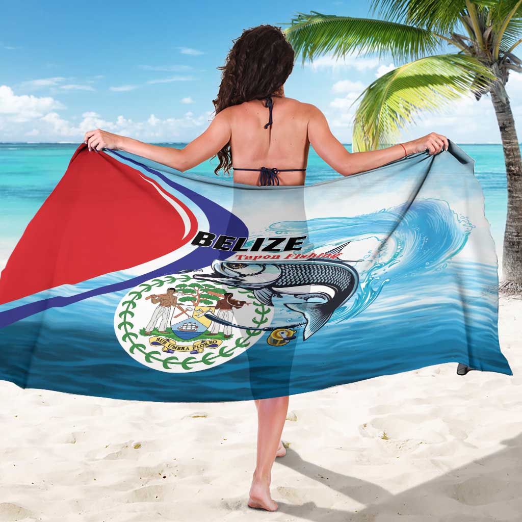 Belize Tarpon Fishing Sarong Belize Where the Silver King Reigns - Wonder Print Shop