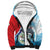 Personalized Belize Tarpon Fishing Sherpa Hoodie Belize Where the Silver King Reigns - Wonder Print Shop