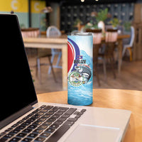 Personalized Belize Tarpon Fishing Skinny Tumbler Belize Where the Silver King Reigns - Wonder Print Shop