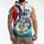 Personalized Belize Tarpon Fishing Sleeveless Hoodie Belize Where the Silver King Reigns - Wonder Print Shop
