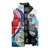 Personalized Belize Tarpon Fishing Sleeveless Puffer Jacket Belize Where the Silver King Reigns - Wonder Print Shop
