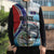 Personalized Belize Tarpon Fishing Sleeveless Puffer Jacket Belize Where the Silver King Reigns - Wonder Print Shop