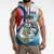 Personalized Belize Tarpon Fishing Sleeveless Zip Hoodie Belize Where the Silver King Reigns - Wonder Print Shop