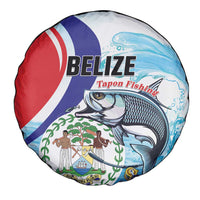 Belize Tarpon Fishing Spare Tire Cover Belize Where the Silver King Reigns - Wonder Print Shop
