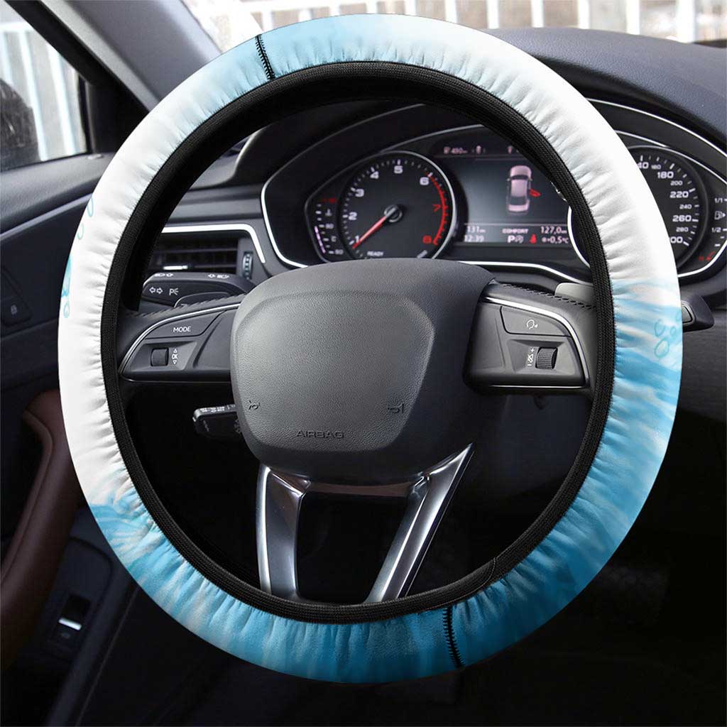 Belize Tarpon Fishing Steering Wheel Cover Belize Where the Silver King Reigns - Wonder Print Shop