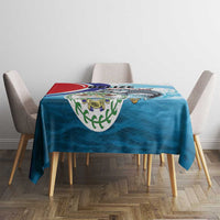 Belize Tarpon Fishing Tablecloth Belize Where the Silver King Reigns - Wonder Print Shop