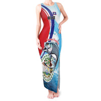 Personalized Belize Tarpon Fishing Tank Maxi Dress Belize Where the Silver King Reigns - Wonder Print Shop
