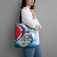Belize Tarpon Fishing Tote Bag Belize Where the Silver King Reigns - Wonder Print Shop