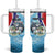 Personalized Belize Tarpon Fishing Tumbler With Handle Belize Where the Silver King Reigns - Wonder Print Shop