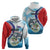 Personalized Belize Tarpon Fishing Zip Hoodie Belize Where the Silver King Reigns - Wonder Print Shop