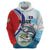Personalized Belize Tarpon Fishing Zip Hoodie Belize Where the Silver King Reigns - Wonder Print Shop