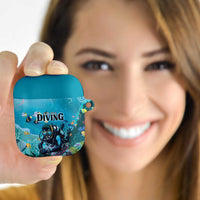 Scuba Diving AirPods Case Explore The Depths Discover Yourself - Wonder Print Shop
