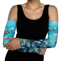 Scuba Diving Arm Sleeves Explore The Depths Discover Yourself - Wonder Print Shop