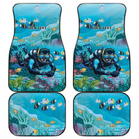 Scuba Diving Car Mats Explore The Depths Discover Yourself - Wonder Print Shop
