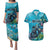 Personalized Scuba Diving Couples Matching Puletasi and Hawaiian Shirt Explore The Depths Discover Yourself - Wonder Print Shop