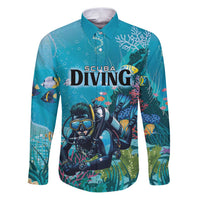 Personalized Scuba Diving Family Matching Puletasi and Hawaiian Shirt Explore The Depths Discover Yourself - Wonder Print Shop