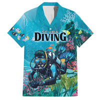 Personalized Scuba Diving Family Matching Summer Maxi Dress and Hawaiian Shirt Explore The Depths Discover Yourself - Wonder Print Shop