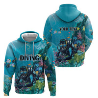 Personalized Scuba Diving Hoodie Explore The Depths Discover Yourself - Wonder Print Shop