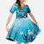 Personalized Scuba Diving Kid Short Sleeve Dress Explore The Depths Discover Yourself - Wonder Print Shop