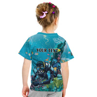 Personalized Scuba Diving Kid T Shirt Explore The Depths Discover Yourself - Wonder Print Shop