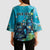 Personalized Scuba Diving Kimono Sleeve Blouse Explore The Depths Discover Yourself - Wonder Print Shop